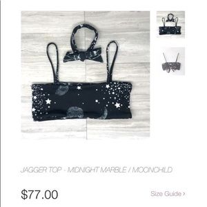 Lali & Layla Celestial Stars/Marble Reversible Bikini Set